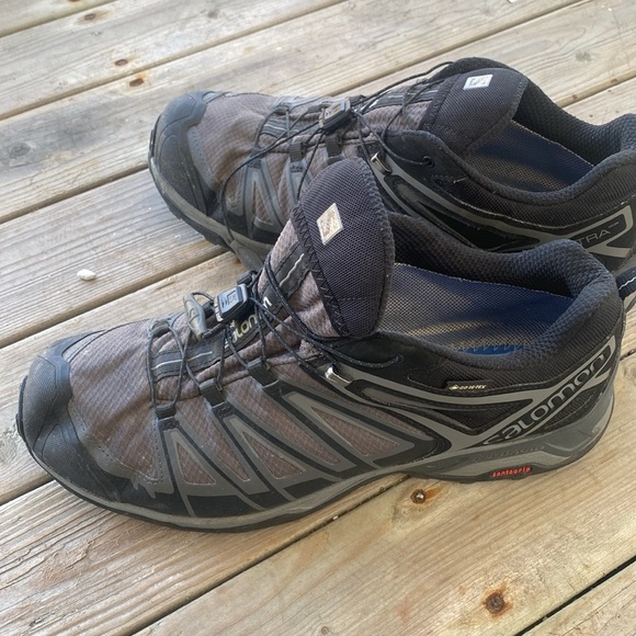 Salomon Men's Black and Gray ultra XTrail Running Shoes - Picture 4 of 7